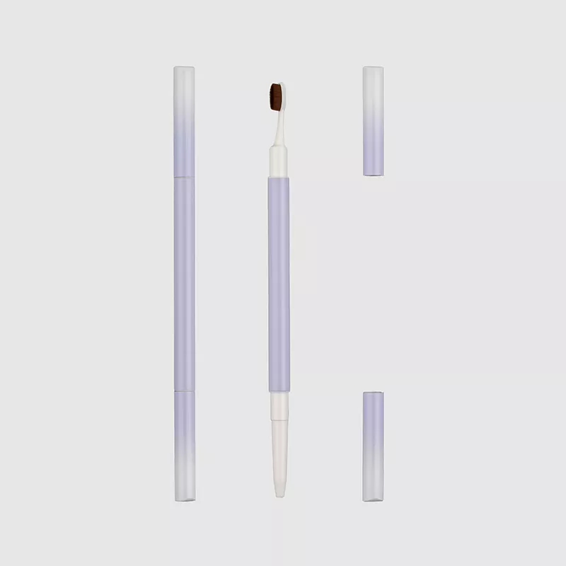 Pen pen dual aluminium dual-rampung kanthi kemasan tip tliti